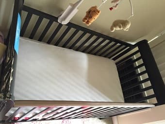 $30 Crib with mattress 2