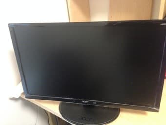 Acer 23 inch LCD monitor in great condition, original packaging $90 1