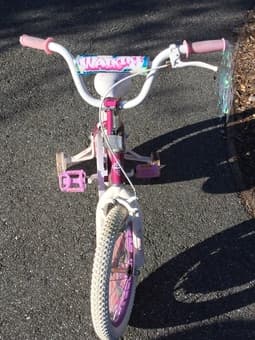 CHEAP GIRLS BIKES 16". ONLY $15 2