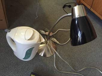 Water Heater and Lamp 1