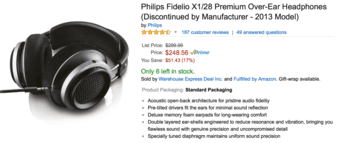 Philips Fidelio X1/28 Premium Over-Ear Headphones 1