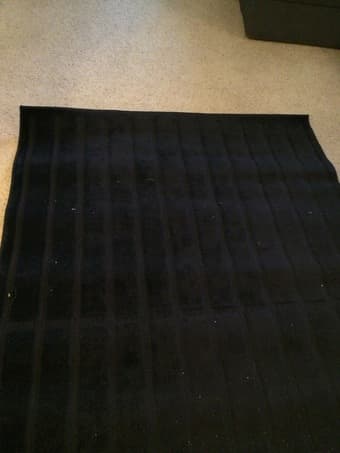 Navy Blue Area Rug - 6'5"x4'4" - Ikea - $20 1