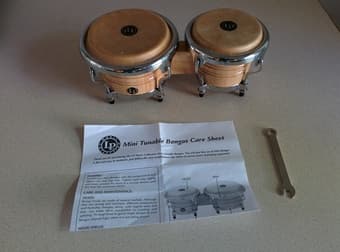 Mini tunable bongos - $25 1