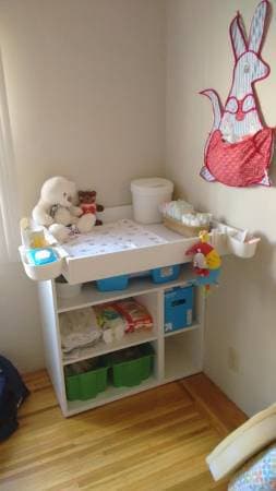 Changing table - $40 (menlo park) 1