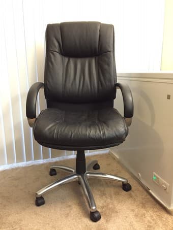 Synthetic Leather Office Chair - $10 1