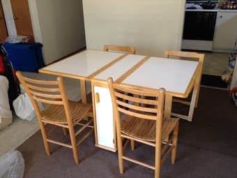 Ikea Table with Chairs $30 1