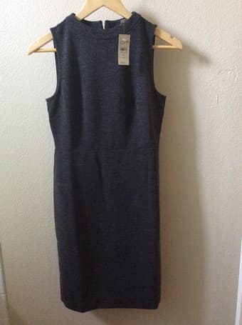 LOFT Petite Sleeveless Mock Neck Dress - $10 1