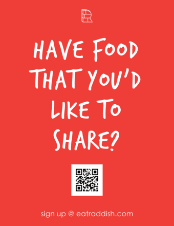 Share your food and get paid! 1