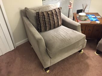 Sofa Couch and Love Seat, Excellent Condition! $795 3