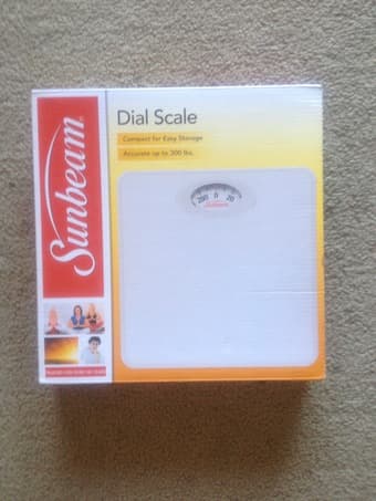Sunbeam Dial Floor Scale, 1