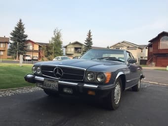 1984 Mercedes-Benz 380SL: $12,800 1