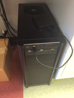PC AMD 8-core 2.81 GHz 8.00 GB ram 2.3TB hard drive dual monitors $330 1