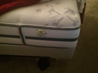 Full mattress and boxspring 1