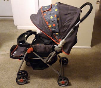 IKEA Children's bed and mattress ***Very Clean***$40 and free stroller 3