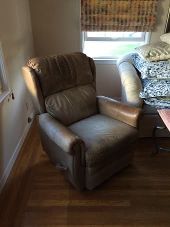 Two Leather Recliners, $200 Each 1
