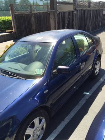 2001 VW Blue Jetta (Works well, quick sell) 3