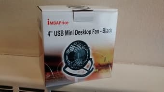 USB Mini Desktop Fan $5 1
