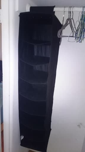 Selling ironing board, iron, hanging clothes shelves 1