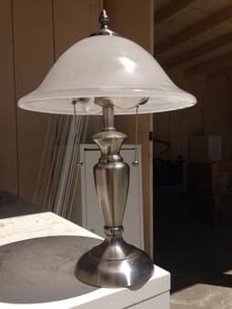 Desk lamp - two bulbs, three-way $50 1