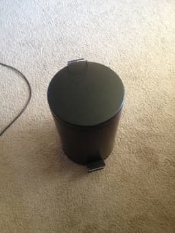 Ikeea black trash can New - $10 1