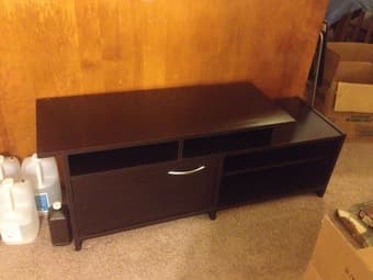 Nice TV stand - $25 3