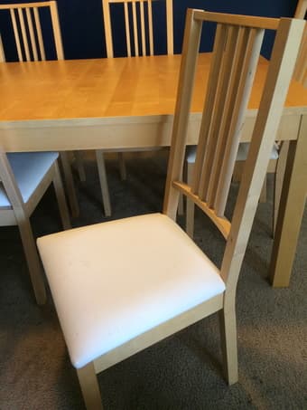 Dining Room Table and 6 Chairs--$400 2
