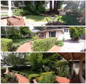 Lovely Furnished 3BR House, Menlo Park, 15 min from campus, 6Jul/6Aug 2