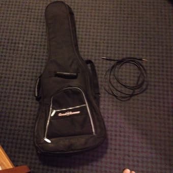 electric guitar + amp + accessories 3