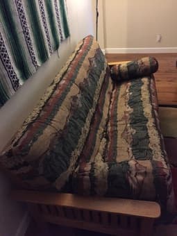 Great Couch/Futon combo - (full size futon) - $100 1