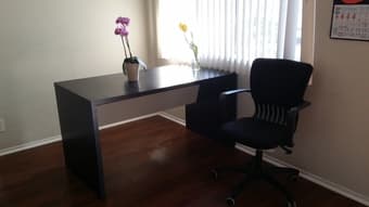 IKEA desk & chair-$30 1