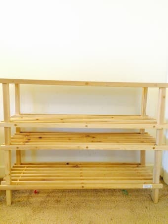 Moving sale: Ikea shoe rack $5 1
