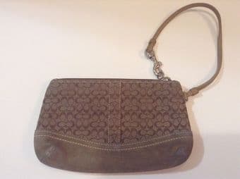 Used Coach Wallet for $10 + Free Coach Wristlet 3
