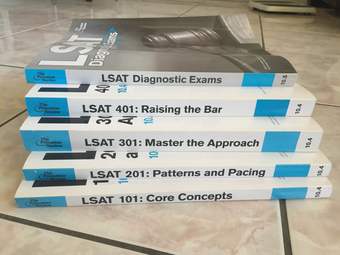 Princeton Review LSAT Online course books 2