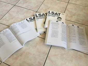 Princeton Review LSAT Online course books 3