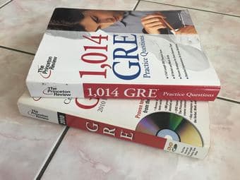 Selling Princeton Review GRE books $4 2