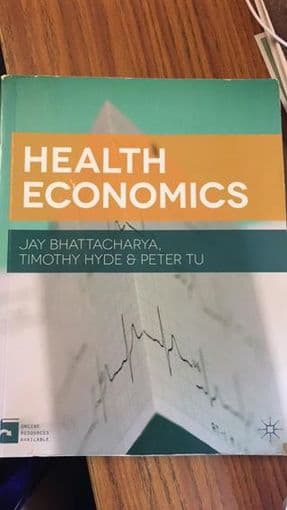 Health Economics 1
