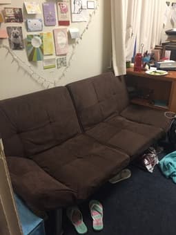 Convertible FUTON, swivel CHAIR and MIRROR! 1