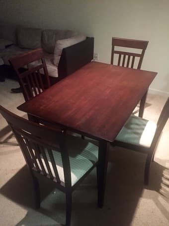 Dining Room Table and Couch for Sale! Discount joint sale! 1