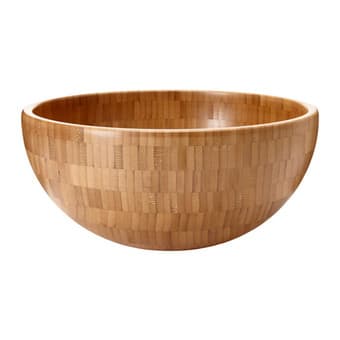 Serving bowl, bamboo, Ikea – $8.00 1