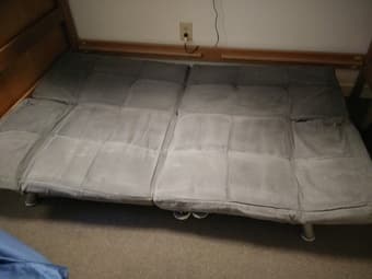 Good Condition Grey Futon for Sale! 3