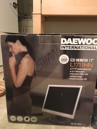LCD monitor $25 1