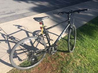 Giant Bike + helmet + lights + lock (great deal) 1