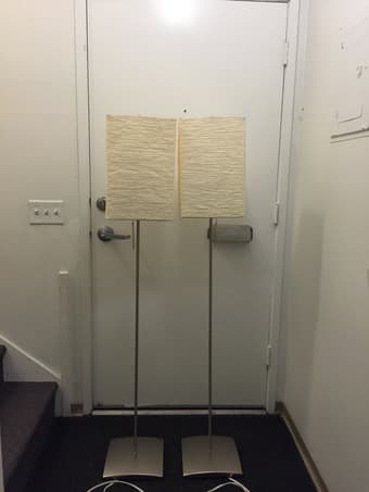 Two Ikea floor lamps 1