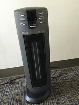 Ceramic Vented Tower Heater with Remote 1