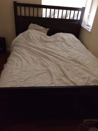 FREE: Queen size bed with mattress 1