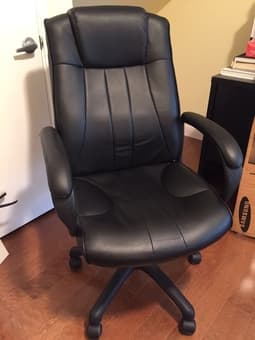 Office desk and chair for sale 1