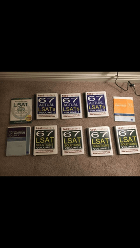 LSAT Actual Tests! 78 tests total plus the Logic Games Bible 1
