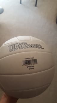 White Wilson Soft play volleyball 1