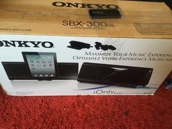 UNOPENED Speaker/Dock - works w/ iPad/iPhone $100 value -- $50 OBO! 2