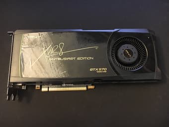 PNY GTX 570 Enthusiast Edition 1280MB PCI-E Video Card - $50 OBO 1
